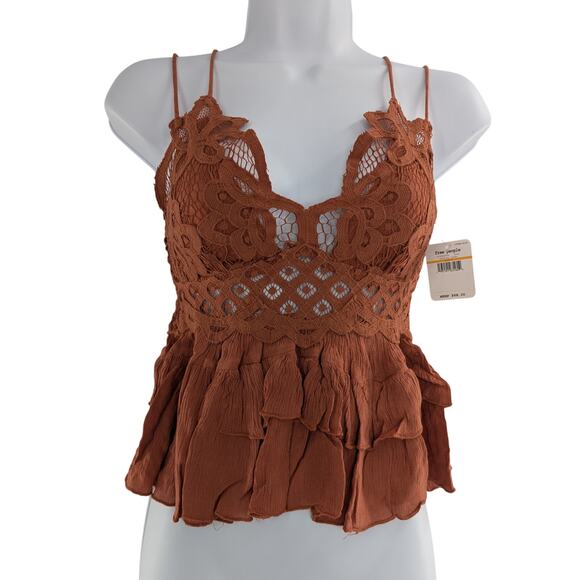 Free People Adella Lace Camisole Top - Picture 10 of 11